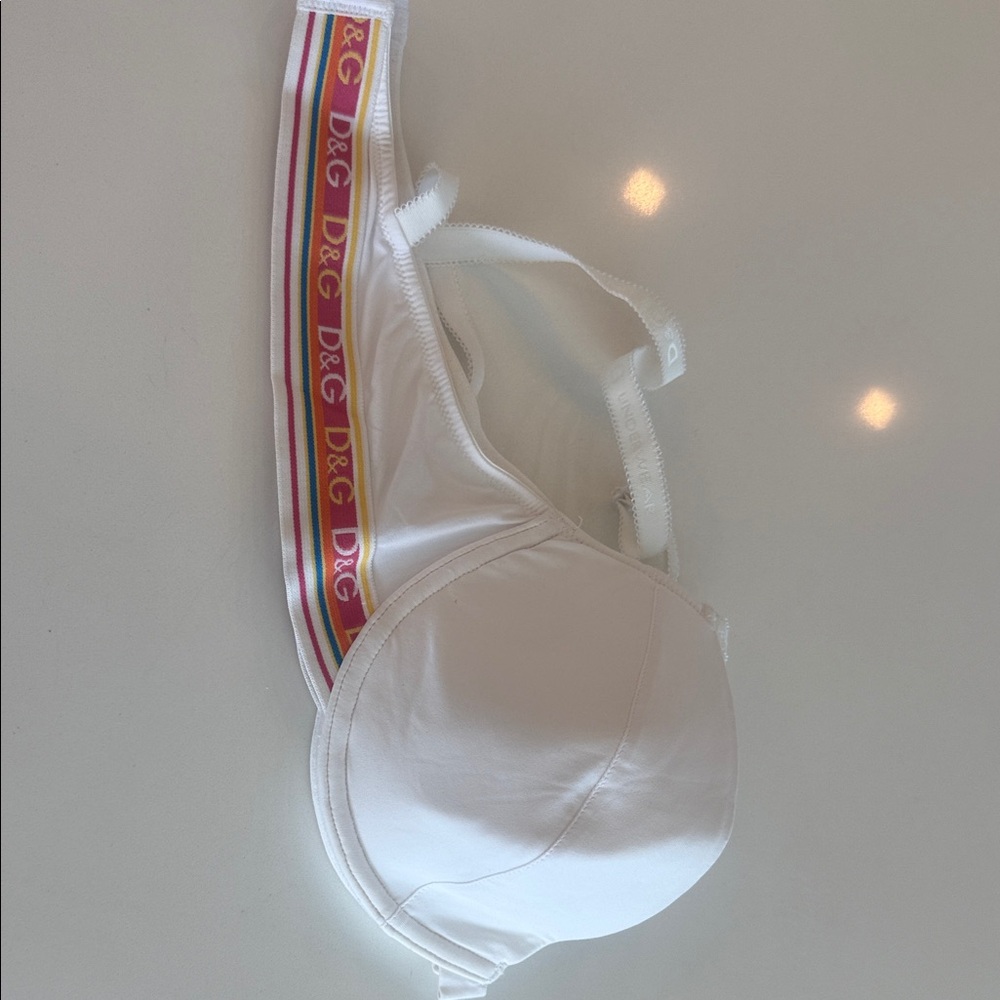 D&G Kids White and Pink Bottoms